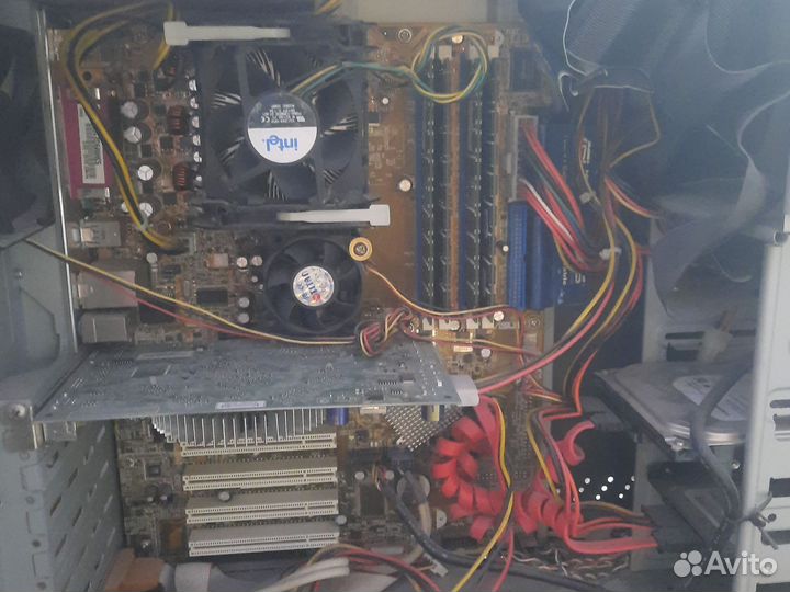 Системный блок на запчасти рабочий