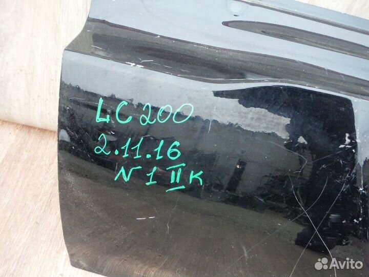 Борт задний (№1) Toyota Land Cruiser 200 2013