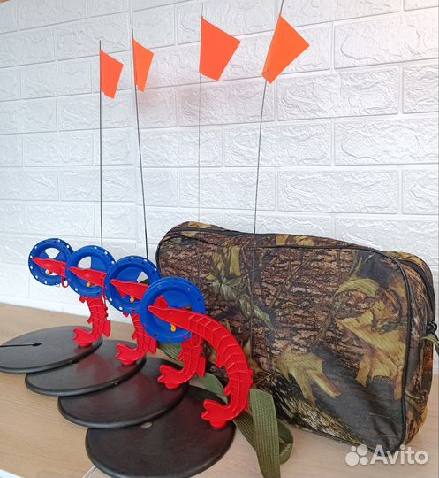 Жерлицы зимние оснащённые