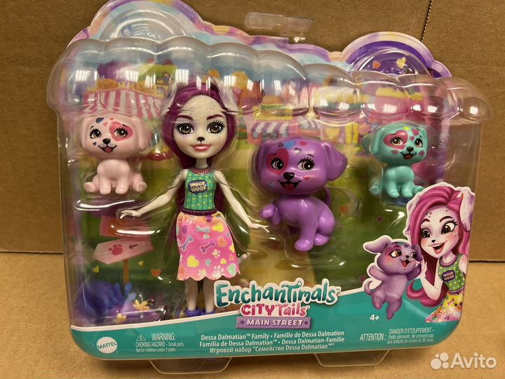 Enchantimals Семья Далматинца Десси