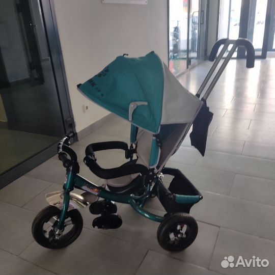 Велосипед с родительской ручкой