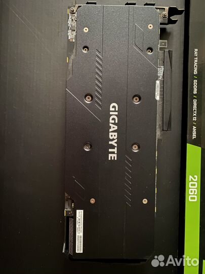 Видеокарта gigabyte GeForce RTX 2060 6Gb