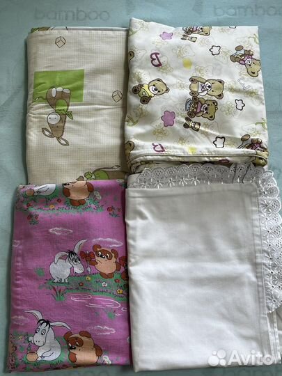 Постельное белье детское, одеяло, подушка