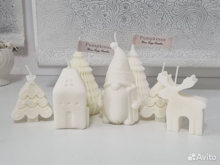 Свеча ароматическая ручной работы