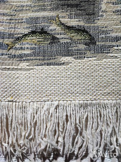 Настенное панно шерстяное коврик гдр