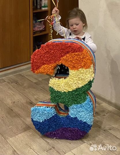 Цифра 3 на день рождения