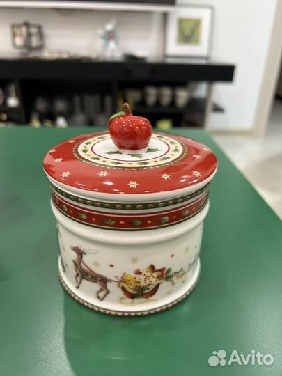 Villeroy & Boch банка для печенья новогодняя