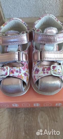 Босоножки для девочки 21 размер