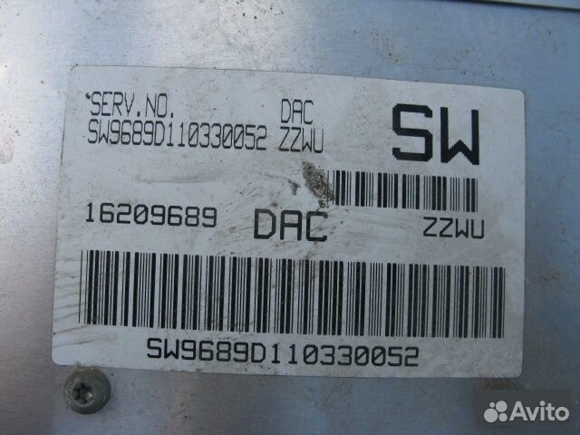 Блок управления двигателем Daewoo Nexia 1 2005