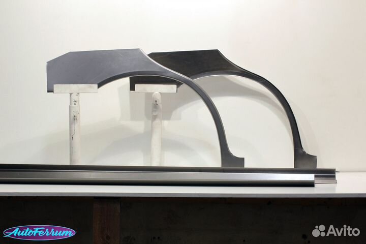 Subaru Impreza 1 ремкомплект задних арок и порогов