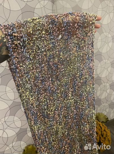 Шаль вязанная