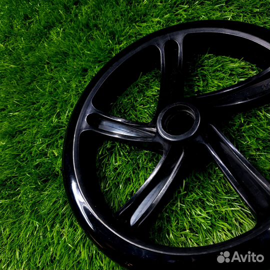 Колесо самоката 200 мм (Пластик) Черное