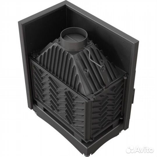 Каминная топка Kratki Oliwia/P/BS угловая справа