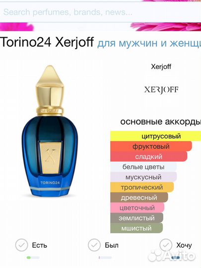 Torino24 Xerjoff для мужчин и женщин