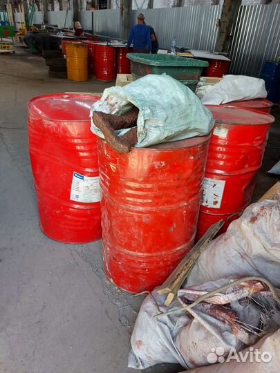 Бочки металлические бу 200 л