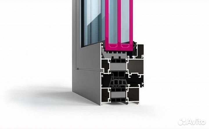 Алюминиевые двери Алютех