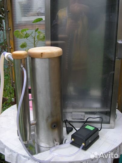 Коптильный шкаф Hanhi + Дымогенератор Helicon Merk