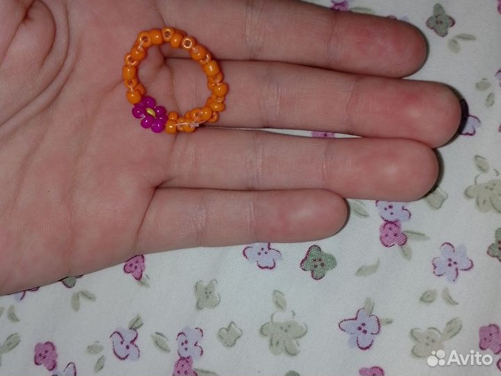 Колечки из бисер