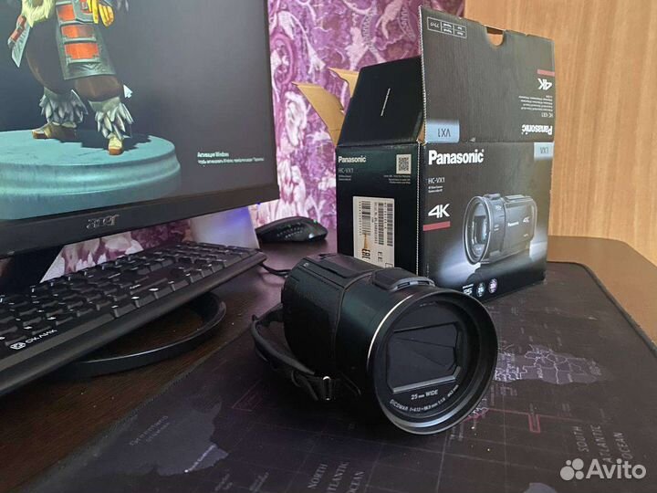 Видеокамера panasonic hc vx1