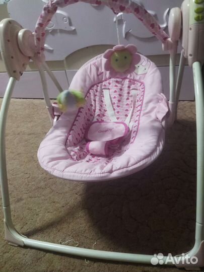 Детская качеля-люлька электронная