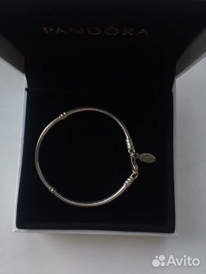 Pandora браслет 17 см серебряный