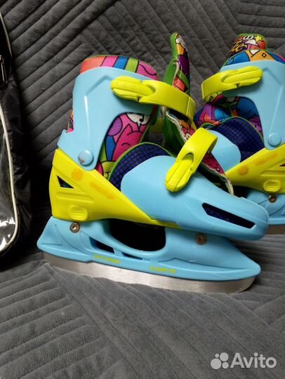 Детские коньки раздвижные 34-37рр унисекс