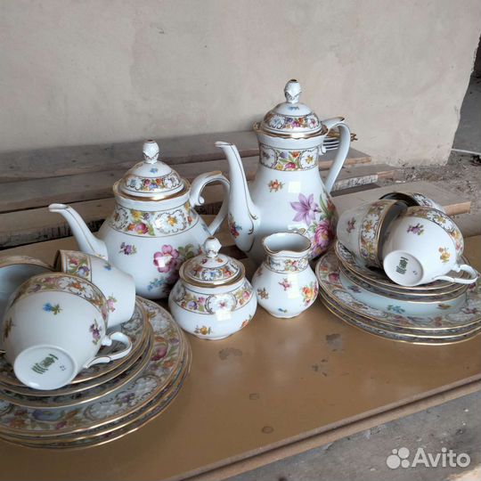 Чайный сервиз Шуманн 1950 г