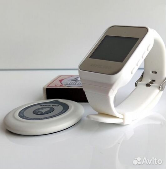 Кнопка вызова персонала, официанта и часы-пейджер