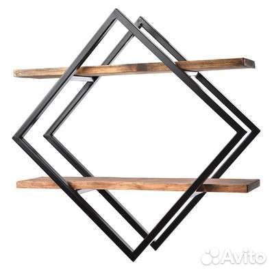 Полка настенная в стиле лофт
