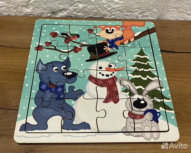 Детские развивающие игрушки пакетом / пазлы