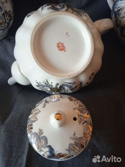 Чайник заварочный, сахарница, сливочник новые