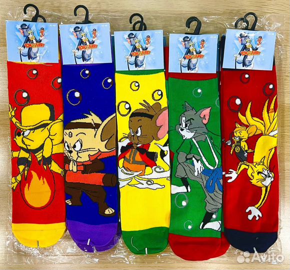 Носки детские с принтом