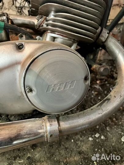 Крышка генератора мотоцикла Иж Юпитер пластиковая