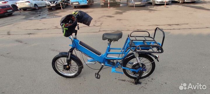 Мощный электровелосипед. Стальной рама