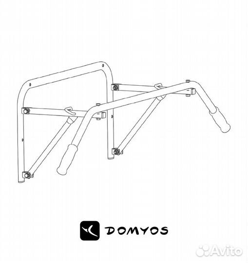 Турник настенный вт 500 domyos
