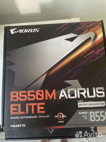 Материнская плата am4 b550 aorus