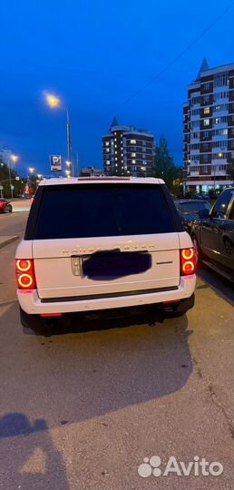 Задние фонари range rover l322 (рестайлинг)