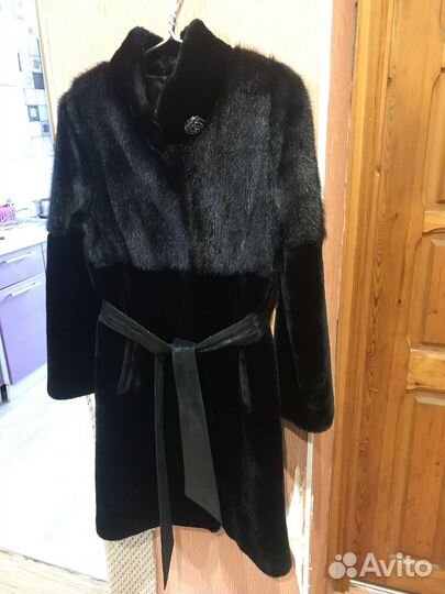 Шуба женская натуральная 46 48