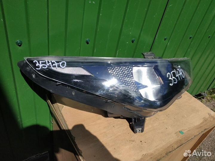 Hyundai solaris фара правая