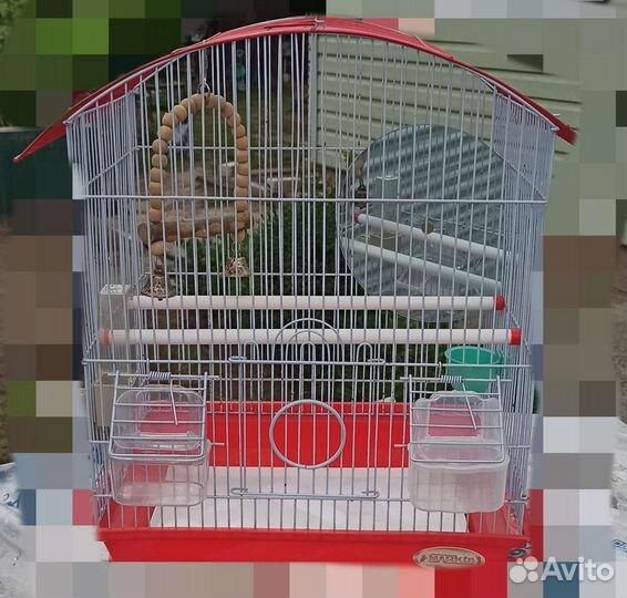 Клетка для попугая бу