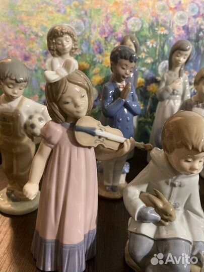 Фарфоровые статуэтки от Nao Lladro