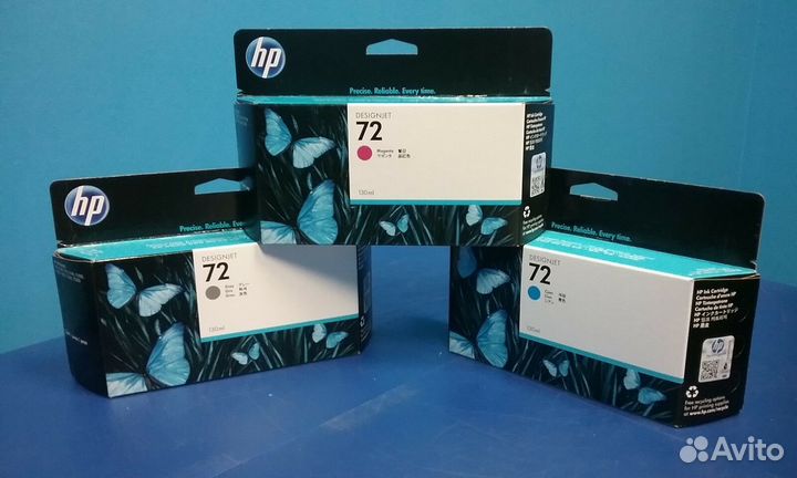 Набор: HP 72 для плоттеров HP DesignJet