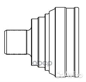 ШРУС audi 80/90 1.6-1.9TD 86-94 нар. 803008 GSP