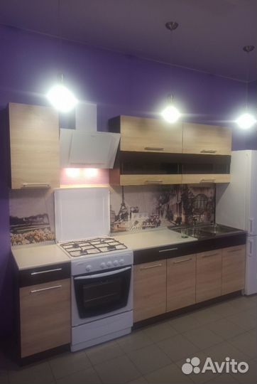 Новая прямая кухня лдсп 2м