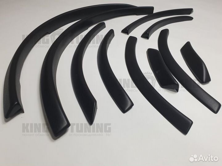 Расширители арок Audi Q7 S Line (Текстурные)
