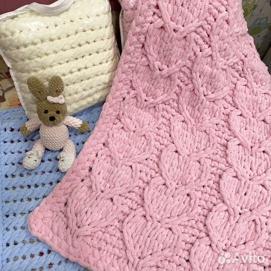 Плед плюшевый