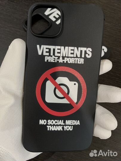Чехол Vetements на iPhone 11,12,13,14