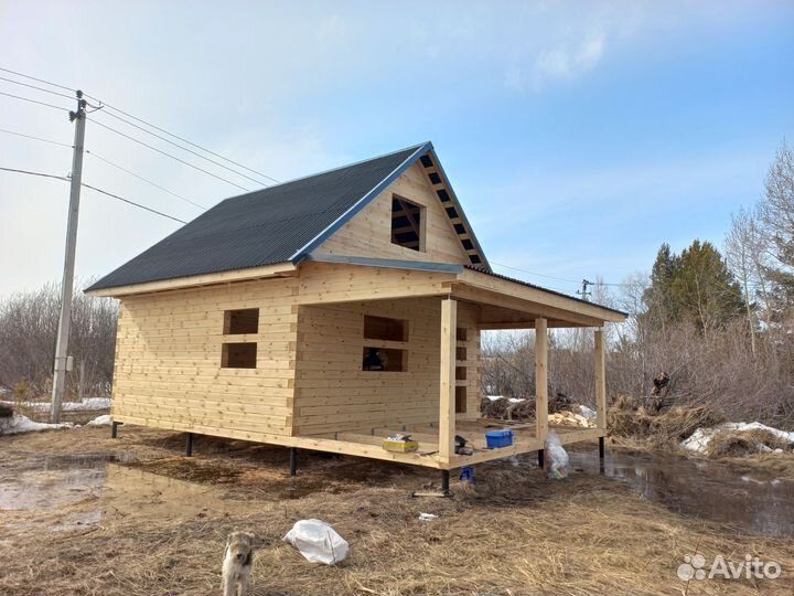 Строительство домов из бруса
