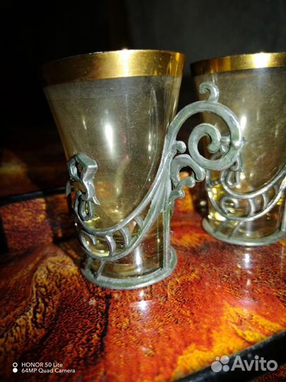 Посуда цветное стекло времен СССР