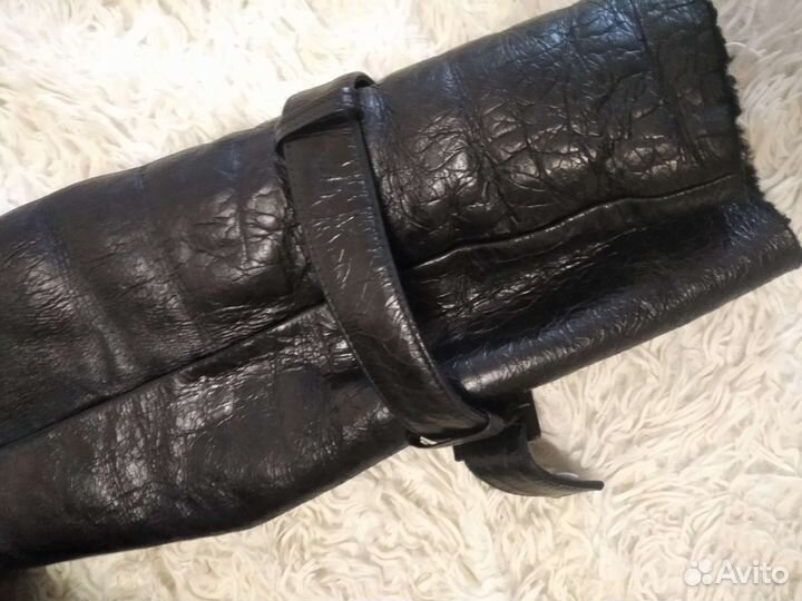 Дубленка натуральная женская 46 48